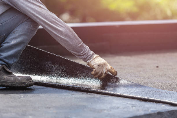 Professional Exterior Waterproofing technician working in Oakland, OR